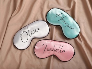 หน้ากากปิดตาผ้าไหมสั่งทำพิเศษพร้อมปักโลโก้ ชุดของขวัญสำหรับชุดเปิดตัวแบรนด์และของขวัญส่งเสริมการตลาด - Product Image 3