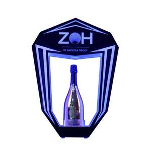Porte-bouteille à LED Présentoir à bouteille d'énergie en métal pour présentateur de bouteille de boîte de nuit - Product Image 3