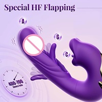 Vibrateur 3-en-1 pour stimulation de la langue, des ailettes et du point G, stimulateur de clitoris et de mamelons à succion, masseur pour femmes, jouets pour adultes