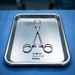 Pinza Hemostática Roeder de ROEDER GENERAL SURGERY, 13 cm (5 1/8 pulgadas), Instrumento Quirúrgico Manual Clase I - Product Image 4