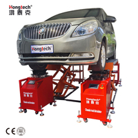 Simulateur de châssis routier Hongtech avec fonction de réparation des bruits anormaux de suspension, capacité 4,5T, banc d'essai de vibration pour suspension automobile
