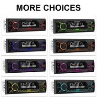 12V 1 Din Auto MP3-Player Kabellos BT/SD/AUX/LCD/7388/ISO/2USB Schnellladung USB FM-Transmitter RDS Audio MP3-Player