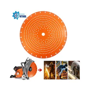 New Product 16'' 400mm Vacuum Brazed Diamond Saw Blade for Demolition Fire Rescue Cutting