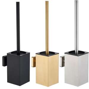 <span class=keywords><strong>Escobillero</strong></span> de pared de acero inoxidable <span class=keywords><strong>con</strong></span> mango largo negro - Product Image 5