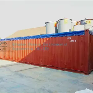 2024 Hot Products Zhong Ya Integrated Wastewater Treatment Device Container with Core Tank for Home Farm Retail Sewage Treatment