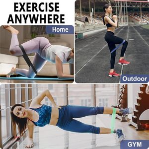 Affordable <b>Exercise</b> Latex Mini Loop <b>Bands</b> for Training and Weight Loss - Product Image 5