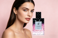 Perfume Floral Amaderado Heartbeat de Marca Privada para Mujer, 50 ml, Aroma Dulce, Romántico y Duradero para Damas