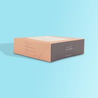 Boîte d'Emballage Personnalisée Pliante en Papier pour Boulangerie, Donuts, Pain, Gâteaux et Pâtisseries
