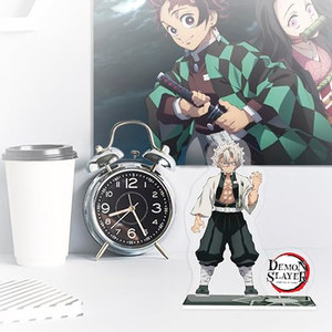 Figura de Acrílico de Sanemi Shinazugawa del <span class=keywords><strong>Anime</strong></span> <span class=keywords><strong>Demon</strong></span> <span class=keywords><strong>Slayer</strong></span> Kimetsu No Yaiba, 4 Piezas, Modelo de Acrílico, Accesorios de Escritorio de <span class=keywords><strong>Anime</strong></span> y <span class=keywords><strong>Manga</strong></span> - Product Image 6