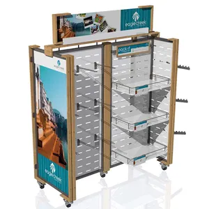 Eagle Creek Series Travel Gears Display Stand for Diverse Travelers in Store