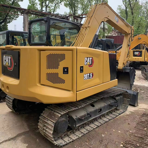 Excavatrice d'occasion CAT307.5GC de 7 tonnes du Japon, nouveau modèle, moteur Caterpillar, boîte de vitesses, pompe, PLC, EPA, CE, en vente - Product Image 2
