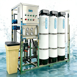Purificateur d'eau RO haute performance de 250 à 1000 <span class=keywords><strong>litres</strong></span> par heure avec pompe, filtre à tambour, fonctionnement et entretien faciles - Product Image 1