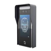 Dynamische Gesichtserkennung Zugangskontrolle IPS Vollbild-HD-Touchscreen Pendler-Aufzeichnungsterminal Cloud-Speicher für Holzbüros