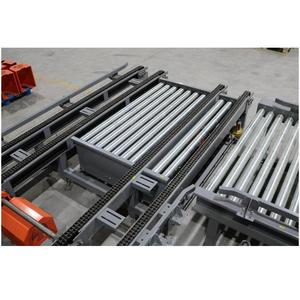 Hot Sale Factory Direct Price Motorized Stainless Steel Pallet Chain <strong>Conveyor</strong> Anti-Bacterial Rubber for Restaurant Use - Product Image 3