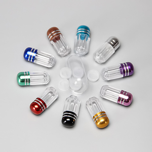 Flacon vide en plastique miniature de haute qualité avec blister en plastique - Product Image 3