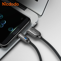 Cable inteligente de apagado automático, Cargador rápido QC4.0 QC3.0 con fecha de Amazon, Cable de datos para Samsung, Xiaomi, Oppo, Google, Led, Android