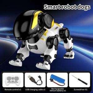 SJY-LH-R1S Charging Intelligent Remote Control <b>Toy</b> Multi-function Robot Rc <b>Walking</b> Dog 2.4GHz 360 Rotating Changeable Robot Dog - Product Image 4