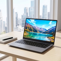 Ordinateur portable léger 14 pouces en gros avec écran IPS FHD, processeur Intel Celeron N4500, Windows 11 et RJ45 pour le bureau