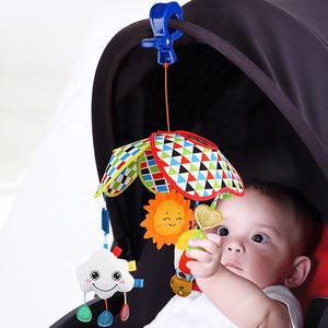 JOLLYBABY personalizzato fatto a mano decorazione per la scuola materna letto appeso giocattoli morbidi nuvola palloncino ad aria calda lettino per bambino feltro Mobile direttamente dalla fabbrica - Product Image 2