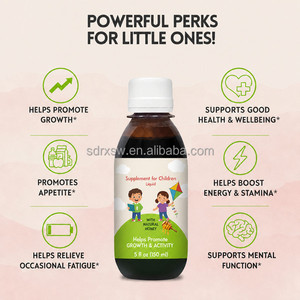 Jarabe para Aumentar de Peso con Vitaminas para Niños, Fabricante Chino, Personalizado para Niños - Product Image 2