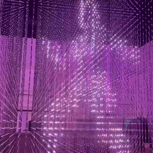 Matrice magique 3D 3M haut <span class=keywords><strong>Pixel</strong></span> RGB Led scène lumière tridimensionnelle interactive Artnet Escenario/Arte/Centros Comerciales/Museo - Product Image 2