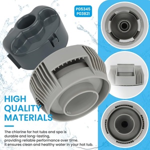 P05345 P03821 Distributeur <span class=keywords><strong>de</strong></span> chlore en plastique pour réservoir <span class=keywords><strong>de</strong></span> produits chimiques, pièce <span class=keywords><strong>de</strong></span> rechange pour piscine - Product Image 5