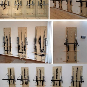 Plateforme murale de <span class=keywords><strong>Pilates</strong></span> en bois d'érable écologique avec ressort pour studio de yoga, fitness et salle de sport à domicile - Product Image 2