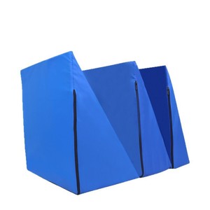 Coussin anti-reflux en forme de cale, positionneur pliable triangulaire pour bébés, enfants, personnes âgées, support de dossier - Product Image 1