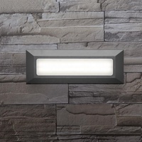 Applique murale LED imperméable 4W, montage en Surface, luminaire d'extérieur ou d'intérieur, idéal pour des escaliers, une marche ou des escaliers, 1 unité