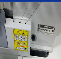 OREN Machine à surjet pour vêtements de bébé Machine à surjet à 5 lignes pour la couture de jeans et de t-shirts RNEX4-5