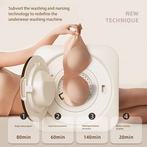 Mini machine à laver murale compacte de <span class=keywords><strong>3kg</strong></span>, peu encombrante avec prise US de conception automatique à faible consommation d'eau pour dortoirs/appartements - Product Image 2