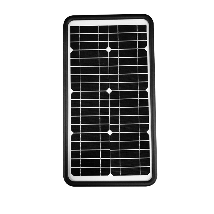 aire libre solar integrado luces led de alta potencia duradero solar integrada de las luces de la calle