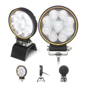 Faro Led para Tractor, lámpara de trabajo para excavadora, 15W