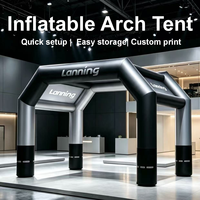 Tente arche gonflable imperméable personnalisée pour salon professionnel et événement en plein air