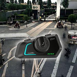 <span class=keywords><strong>Fodsports</strong></span> T1 PRO Casco Walkie Talkie con 2KM de Alcance 6-Persona Intercomunicador ABS Motocicleta Accesorios Auriculares Incluidos - Product Image 3