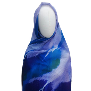 Chất Lượng Cao Phụ Nữ Sang Trọng Abaya Hồi Giáo Arabic Thiết Kế Kỹ Thuật Số In Hoa Thoáng Khí Dubai Của Phụ Nữ Tổng Áo Voile - Product Image 1