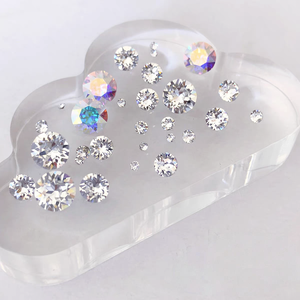 Strass sfaccettati <span class=keywords><strong>Swarovski</strong></span> 1088 per gioielli fai da te, cristalli scintillanti ad alta lucentezza, pietre sfuse per bracciali, collane, orecchini e braccialetti fatti a mano - Product Image 2