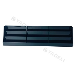 China Supplier Hot Sale 3 Tier Video Game Cartridges Black Acrylic <b>CD</b> DVD Display Rack for Retail Stores - Product Image 2