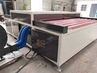 Machine de lavage et de séchage horizontale automatique à grande vitesse pour verre et aluminium avec moteur |   Facile à utiliser, vitesse de transfert 0,8-7 m/min