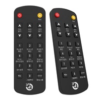 OEM ODM Personalizado 24 Teclas IR Control Remoto RF Comunicación Inalámbrica Rodante Fijo Plástico Soporta Control de Velocidad para Electrónica