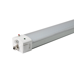 Luz LED Tri-Proof IP66 5000K Luz Diurna para Uso Industrial 150lm/W AC 220V con sensor+emergencia para estacionamiento - Product Image 1