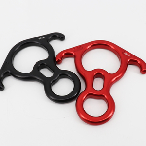 XLAN 50kN 8 Figure Descender en alliage d'aluminium pour l'assurancement et la descente en corde, équipement pour l'alpinisme et la descente en corde en extérieur - Product Image 3