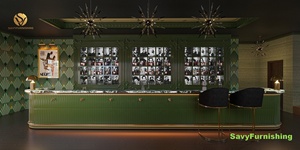 Moderne barconcepten voor hotels, op maat gemaakte nachtclubbarindeling, commerciële bar voor clublounges - Product Image 4