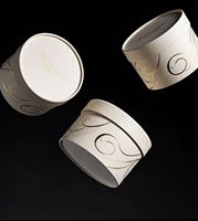 Emballage personnalisé en tube rond pour sous-vêtements, chaussettes, t-shirts, écharpes, boîte cylindrique en papier