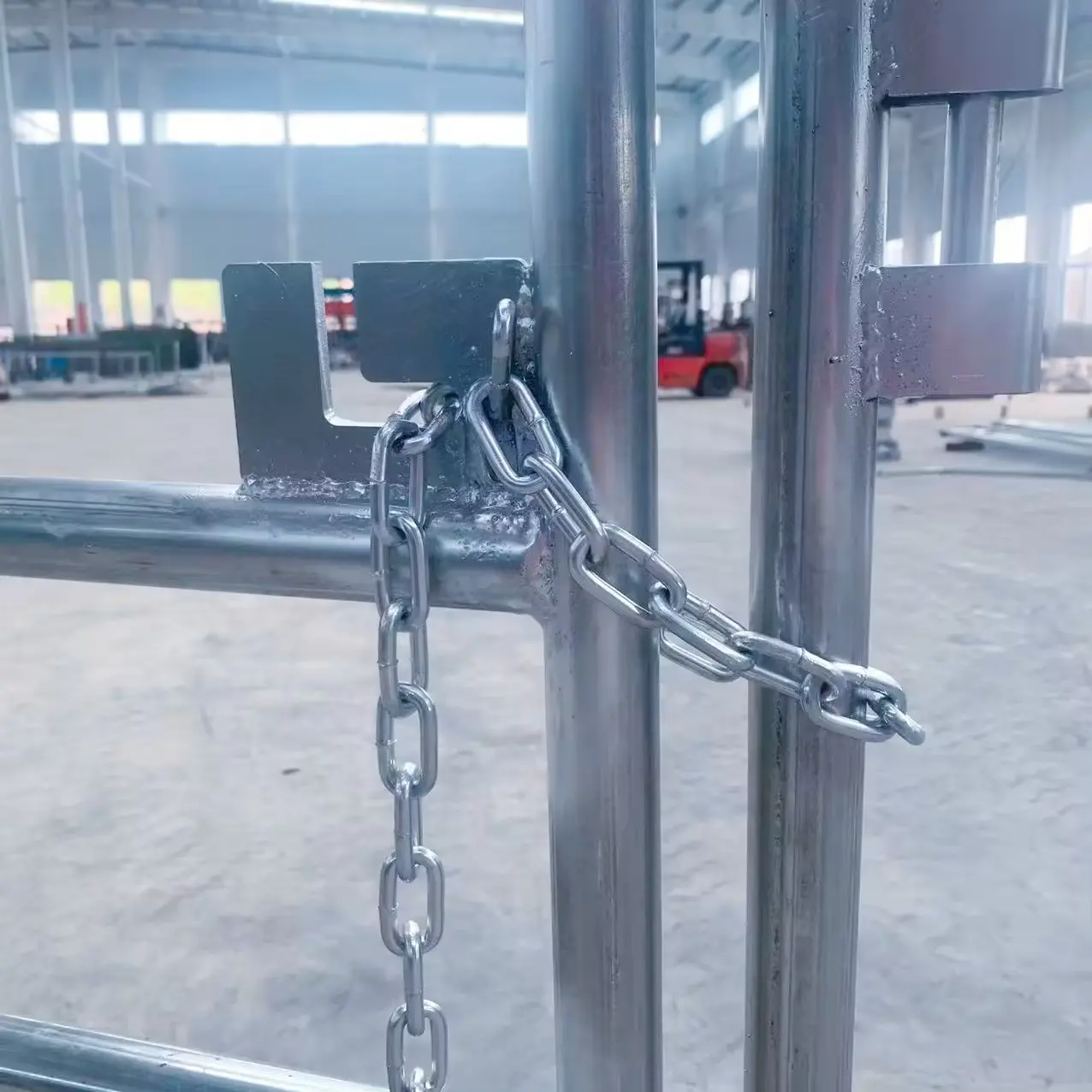 Galvanizli 6ft 12ft ağır kullanılan metal at çit panelleri/yuvarlak kalem panelleri hayvancılık sığır panelleri/at Corral panelleri