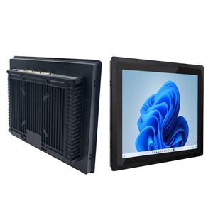PC robuste anti-vandalisme IP65 10,4 15 15,6 21,5 pouces pour Windows <span class=keywords><strong>Linux</strong></span>, écran tactile tout-en-un, PC industriel embarqué AIO - Product Image 1