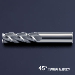 <span class=keywords><strong>3</strong></span>-Fluit Wolfraamcarbide Aluminium Grof Lederen Eindmolen, Met Grove En Lange Golfrandtextuur Grof Lederen Eindmolen - Product Image 3