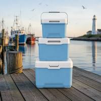 Glacière isotherme moderne de 22 L grande capacité pour camping extérieur, glacière commerciale avec haut-parleur, portable pour marché nocturne et vente ambulante