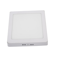 Plafonnier LED à Encastrer Panneau LED à Encastrer 6w 12w 18w 24w Rond Carré Panneau LED Luminaire