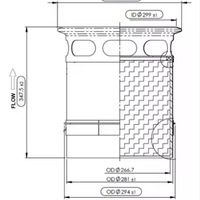 Filtros de Partículas Diésel (DPF) Estándar Europeo, Compatibles con Euro V/VI, de Acero Inoxidable y Cerámica, para Uso Transfronterizo en DAF